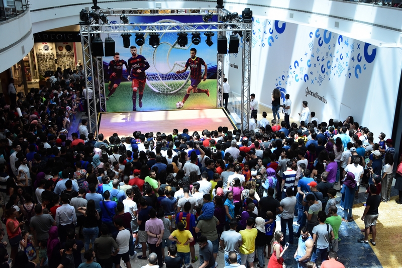 Gerard Pique,Sergio Busquets & Jordi Alba at CCBe